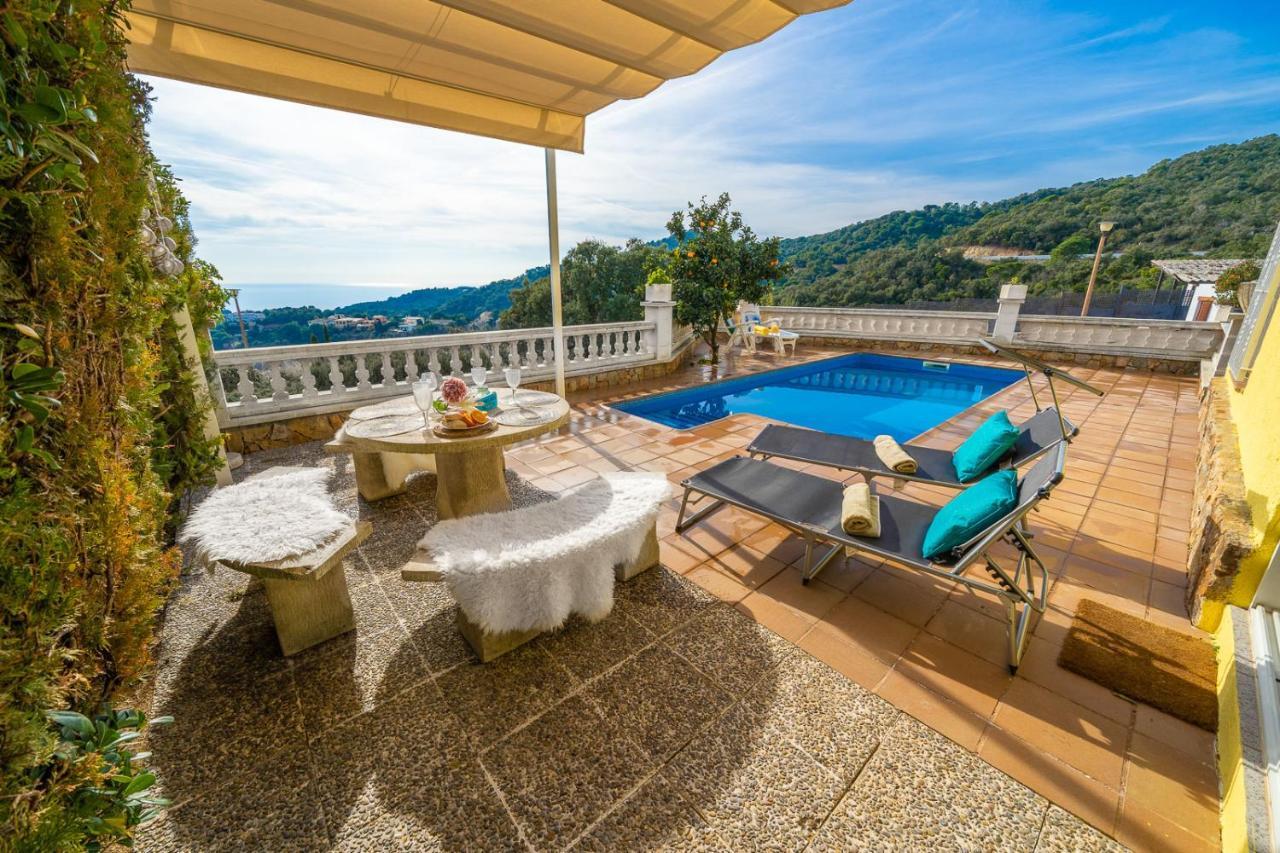 Villa Vista Lux, Piscina Privada Y Zona Exterior Con Vista Mar Tossa de Mar Exteriér fotografie
